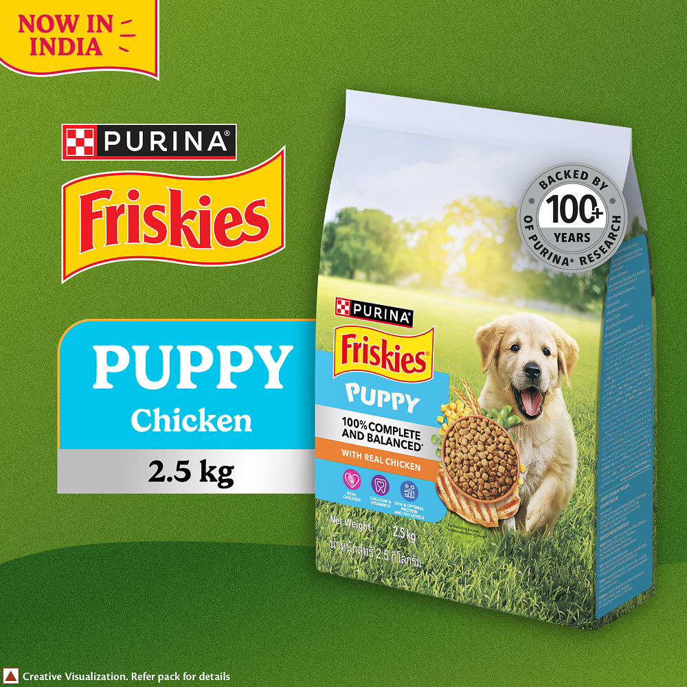 Purina Friskies Chicken Flavoured Puppy Dog Dry Food