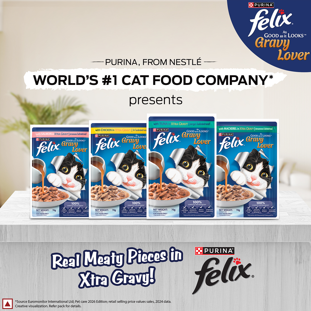 Purina Felix Gravy Lover Chicken Chunks Adult Complete and Balanced Cat Wet Food