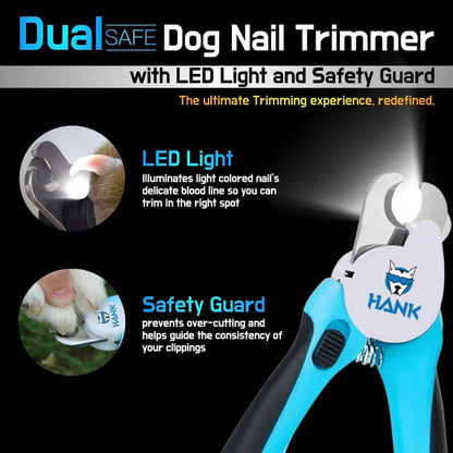 Hank Nail Clipper with Ultra Bright LED Light for Pets