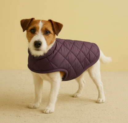 15 Furries Wine Puffer Jacket for Dogs