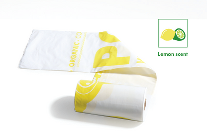 M Pets Poo Lemon Scent Natural Vegetable Waste Bags for Dogs