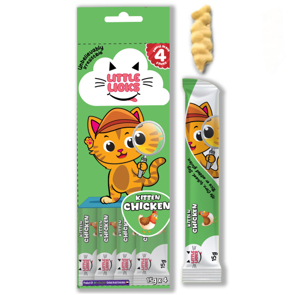 Smudges Little Licks Chicken Creamy Bisque Kitten Cat Treats