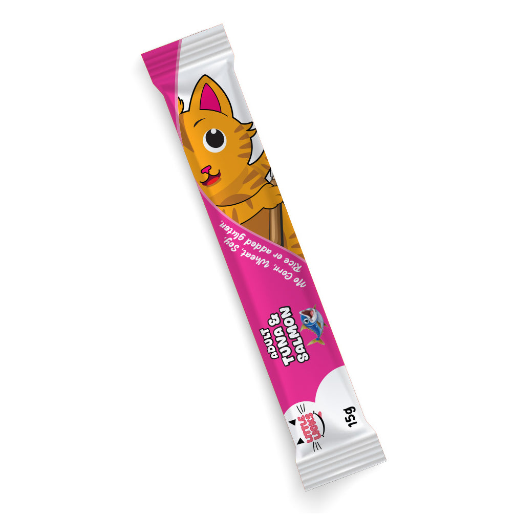 Smudges Little Licks Tuna and Salmon Creamy Bisque Adult Cat Treats