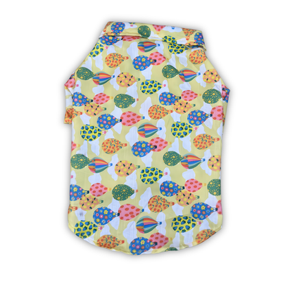Pawgypets Balloon Casual Shirt for Dogs (Lime Green)