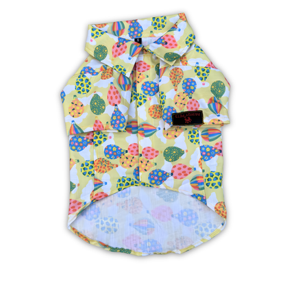 Pawgypets Balloon Casual Shirt for Dogs (Lime Green)
