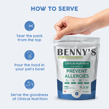 Benny's Bowl Hypoallergenic Diet to Prevent Allergies Dog Wet Food