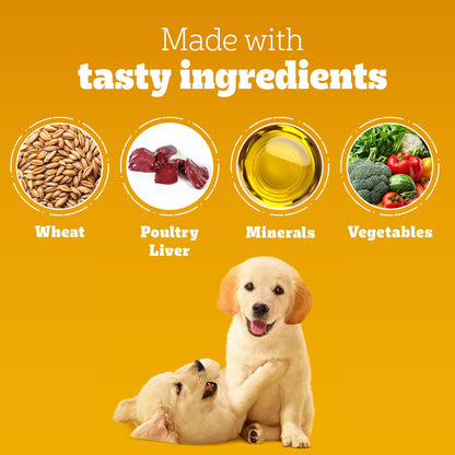 Pedigree Tasty Bites Chicken & Mixed Veggies Flavour Puppy Chewy Treats