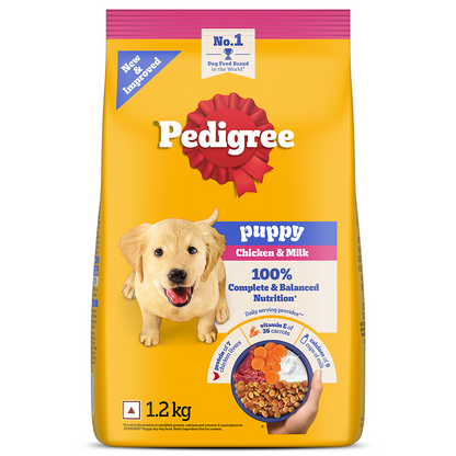 Pedigree Chicken and Milk Puppy Dog Dry Food
