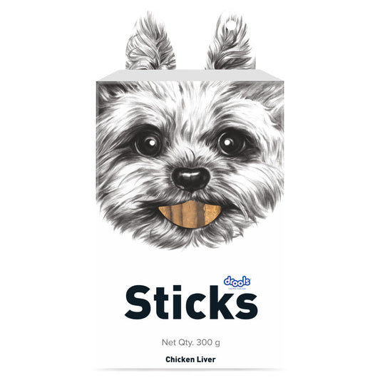 Drools Chicken Liver Sticks Dog treats