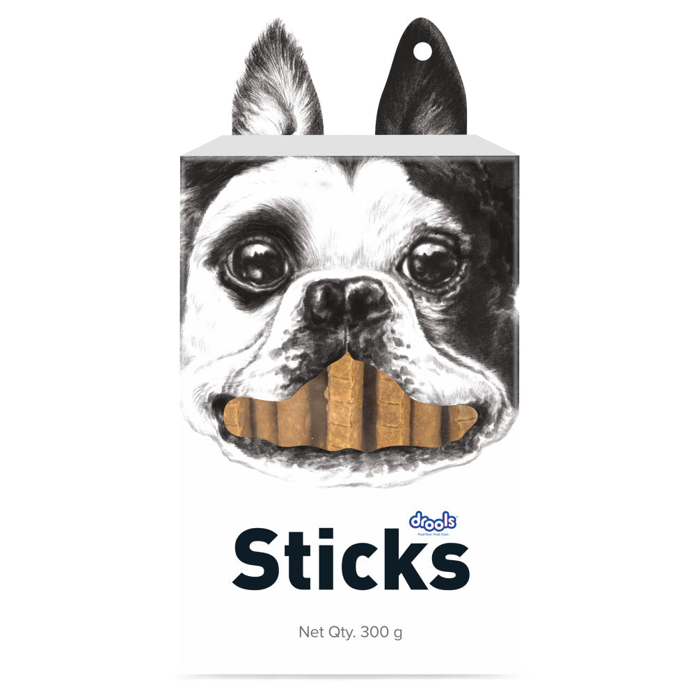 Drools Rawhide Chicken Liver Sticks Dog treats