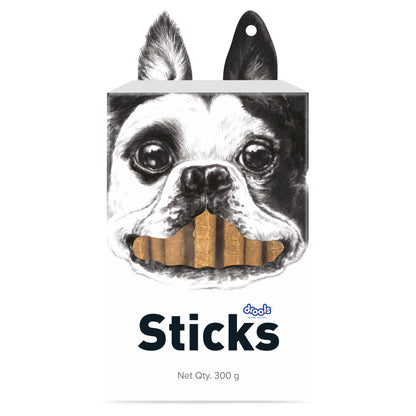 Drools Rawhide Chicken Liver Sticks Dog treats