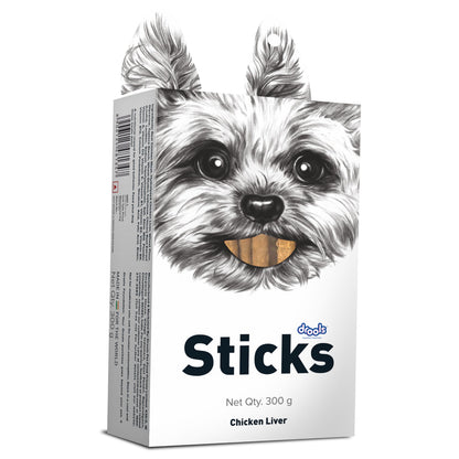 Drools Chicken Liver Sticks Dog treats