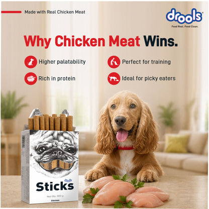 Drools Chicken Sticks Dog treats