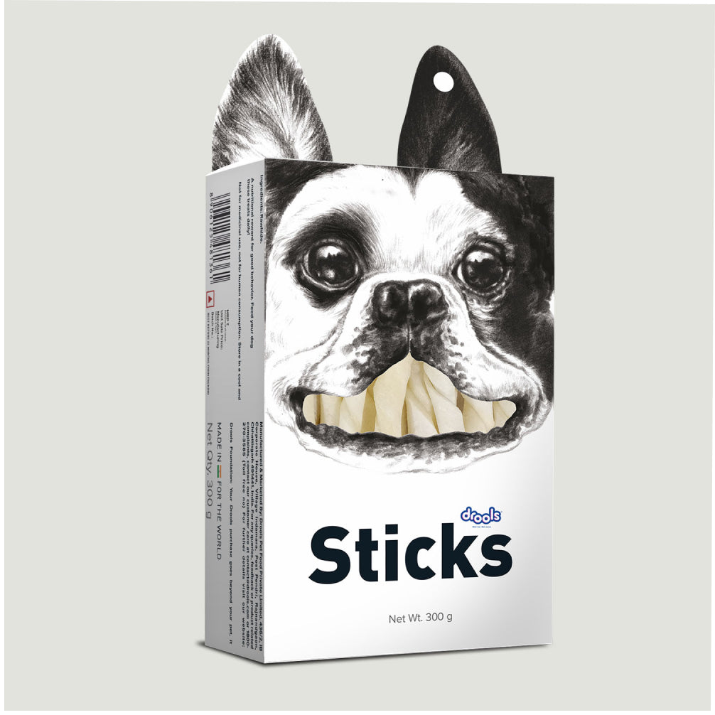 Drools Rawhide Chicken Liver Sticks Dog treats