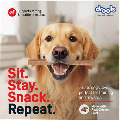 Drools Chicken Liver Sticks Dog treats