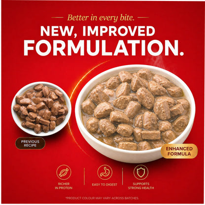 Drools Real Chicken & Chicken Liver Chunks in Gravy Puppy Dog Wet Food