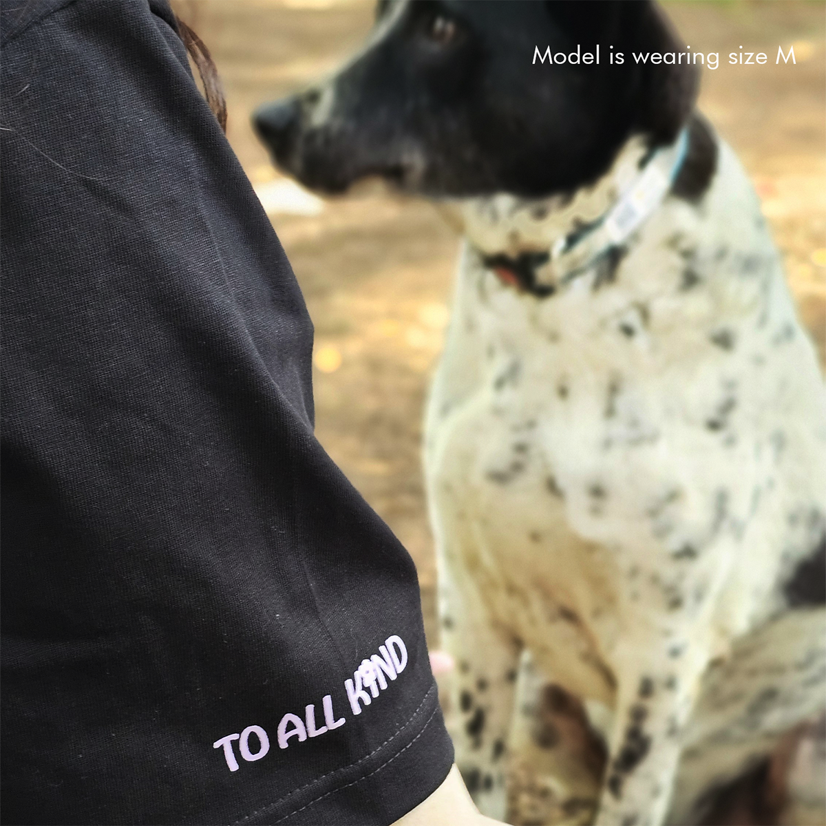 thePack Indie Merch Be Kind To All Kind Oversized T Shirt for Men and Women (Black)