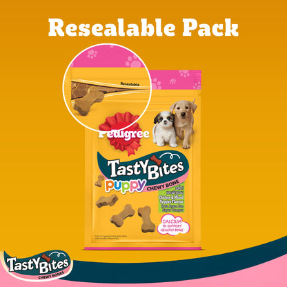 Pedigree Tasty Bites Chicken & Mixed Veggies Flavour Puppy Chewy Treats
