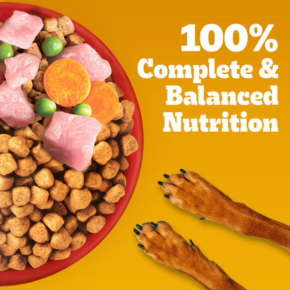 Pedigree Adult Dog Food Combo |Meat & Rice Dry & Chicken & Liver Wet