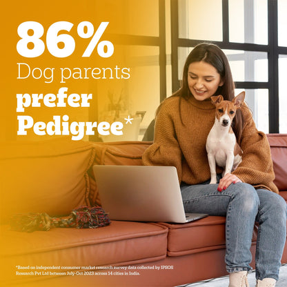 Pedigree Puppy Dog Food Combo |Chicken & Milk Dry & Chicken & Liver Wet