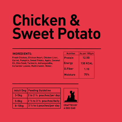 Homiee & Ginger Power Bowl Chicken Variety Pack
