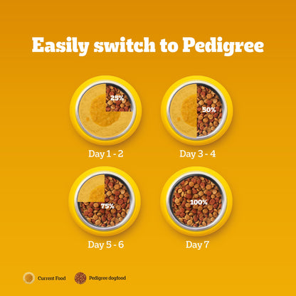 Pedigree Chicken and Milk Dry Food & Petkit YumShare Solo Automatic 2.4G WiFi Food Dispenser with HD Camera Dog Puppy Combo