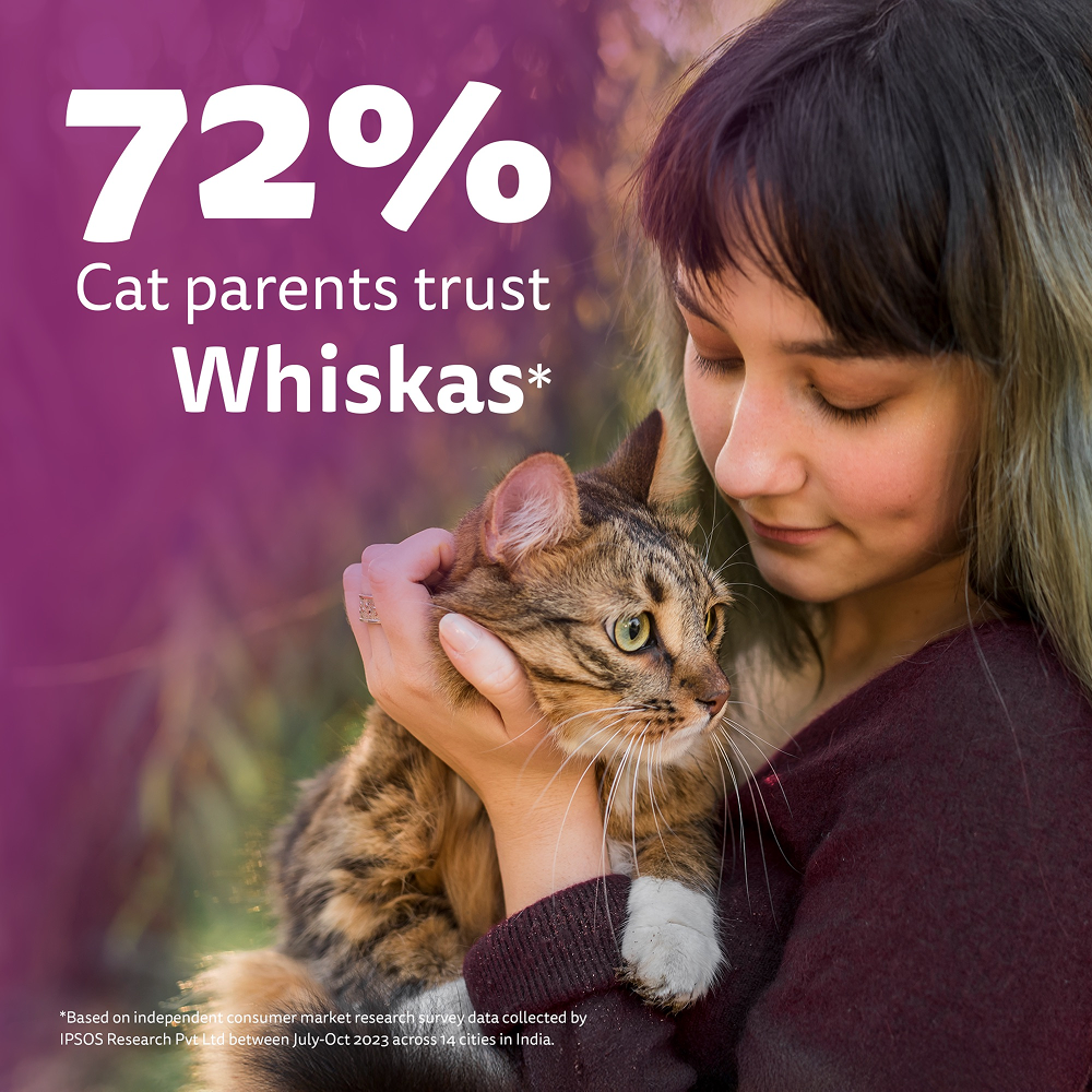 Whiskas Adult Cat Food Combo |Ocean Fish Dry & Salmon in Gravy Wet