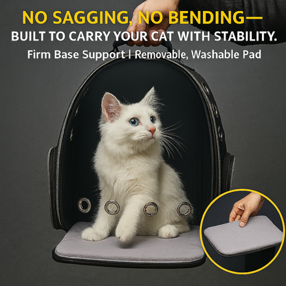 Zoivane Carrier Bag pack for Cats (Black)