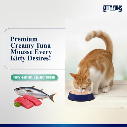 Kitty Yum Tuna Mousse Adult Cat Wet Food