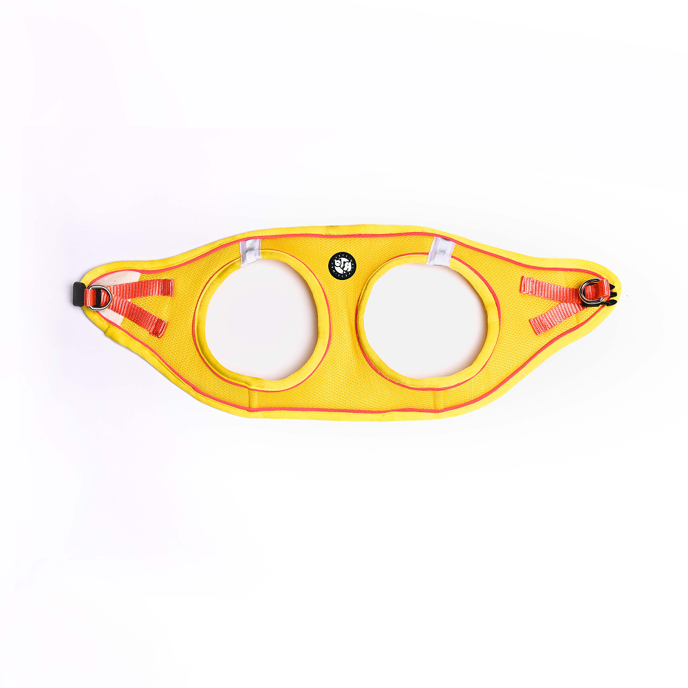 Pets Way Air Mesh Harness for Puppies & Small Dogs (Yellow)