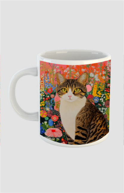 EverythingBoho Cat Paradiso Coffee Mug