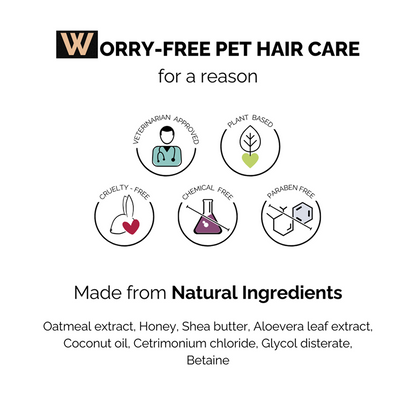 Moe Puppy Oatmeal Glow Shampoo for Dogs & Cats