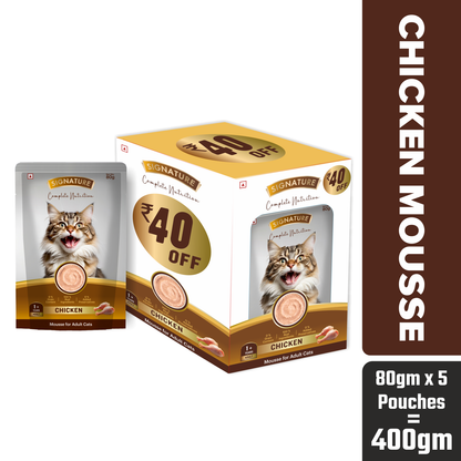 Signature Grain Zero Chicken Mousse Adult Cat Wet Food