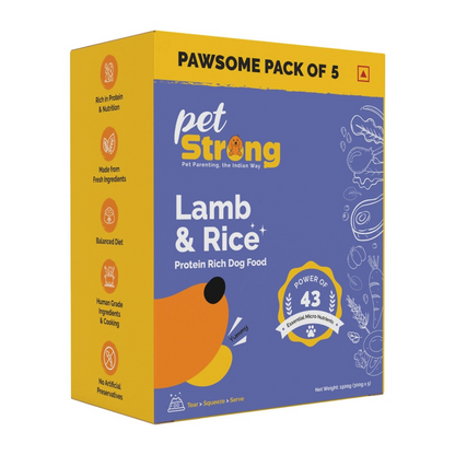 PetStrong Lamb and Rice Fresh Food for Dogs (Buy 1 Get 1 Free)