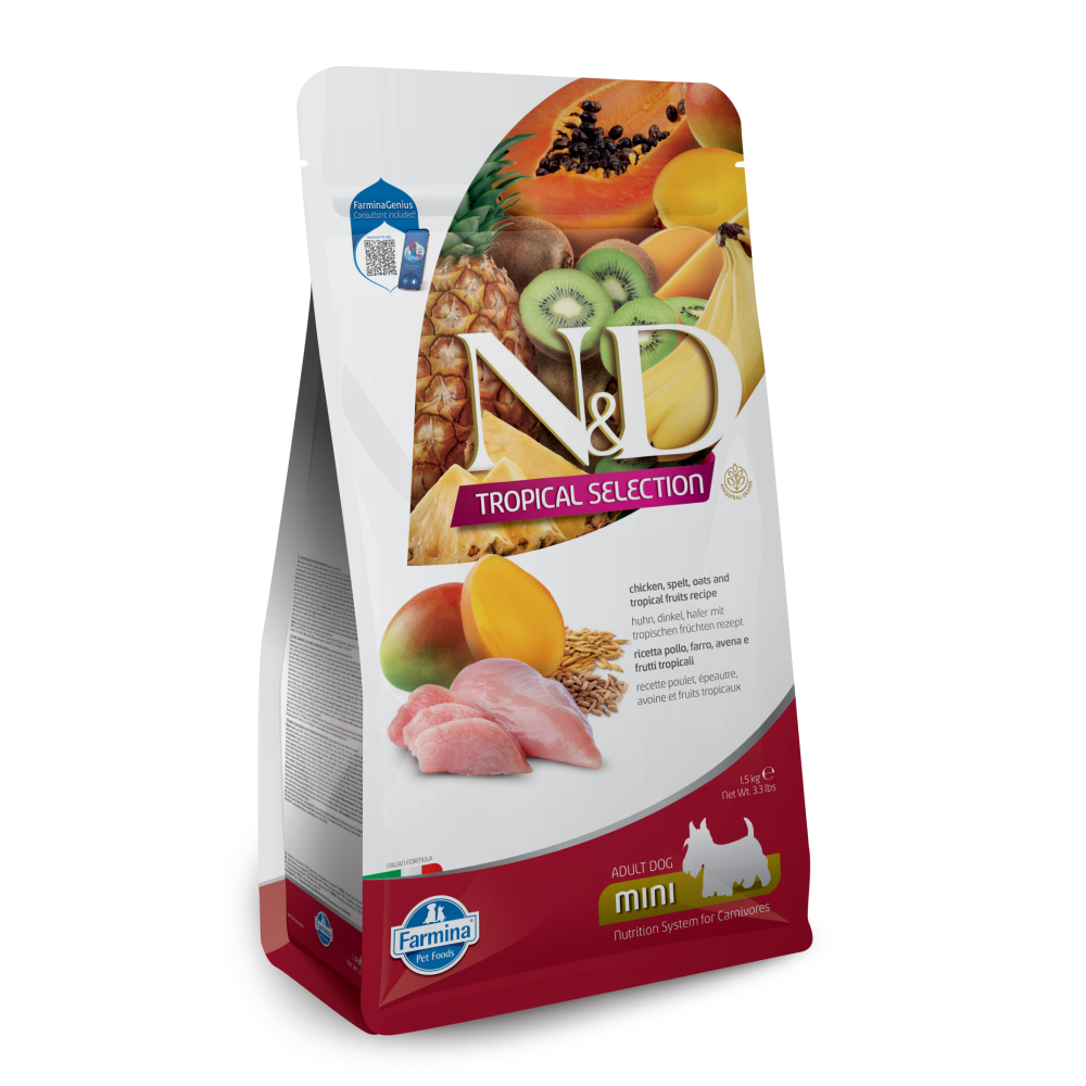 Farmina N&D Tropical Selection Chicken Adult Dog Mini Dry Food