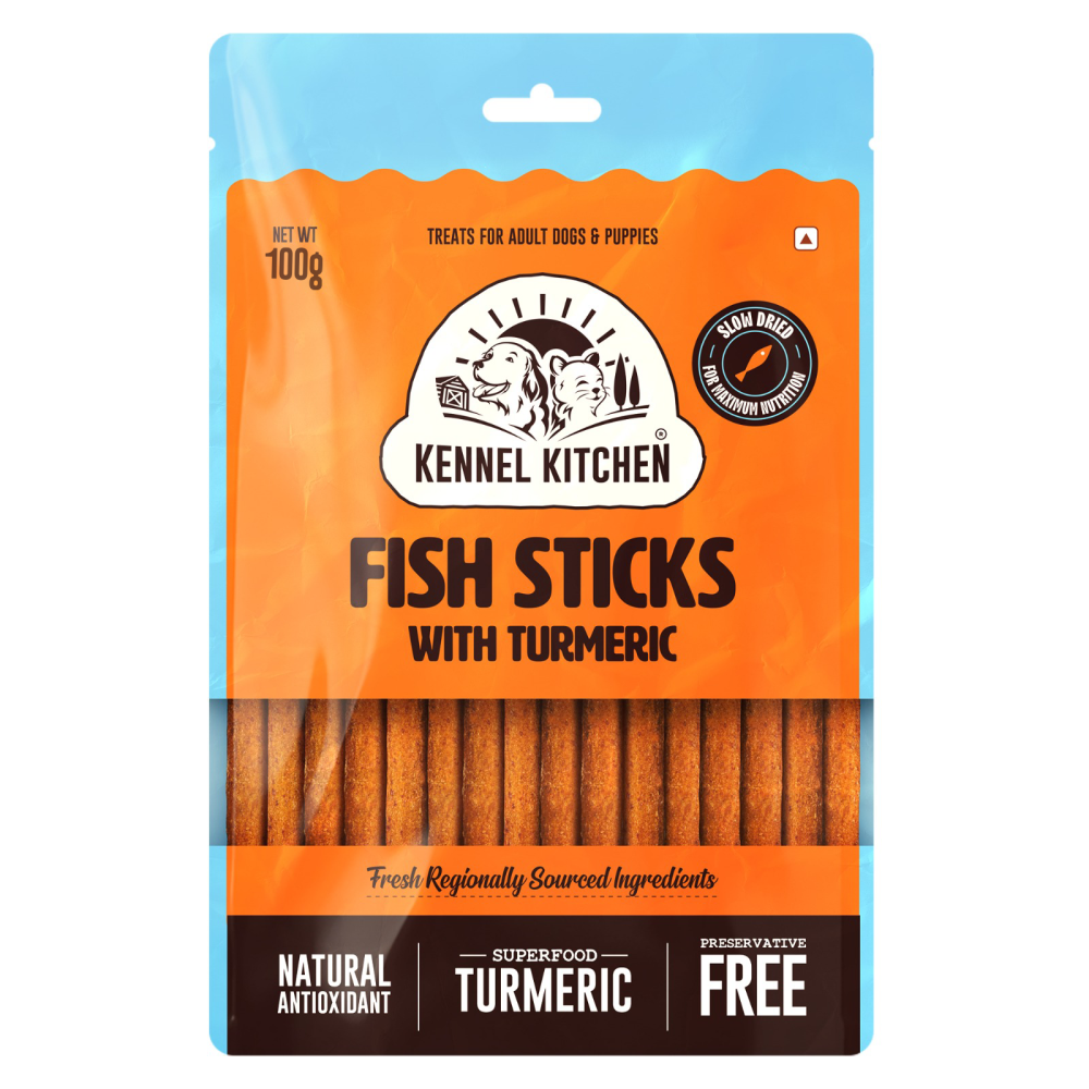 Kennel Kitchen Lamb, Pumpkin, Fish, Turmeric Combo Stick Treats Dog