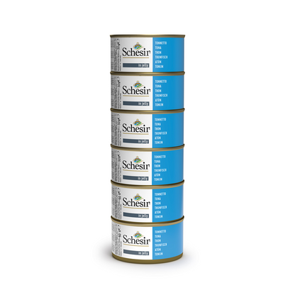 Schesir Tuna Whole Meat & Rice in Jelly Adult Cat Wet Food