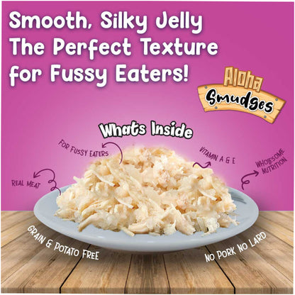 Aloha Smudges Ocean Fish and Salmon in Jelly Adult Cat Wet Food