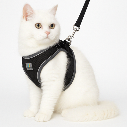 Zoivane Harness for Cats (Black)