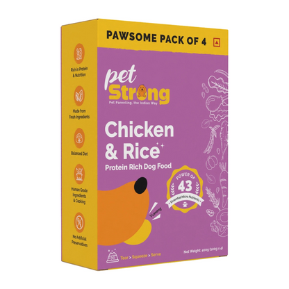 PetStrong Chicken and Rice Fresh Food for Dogs (Buy 1 Get 1 Free)