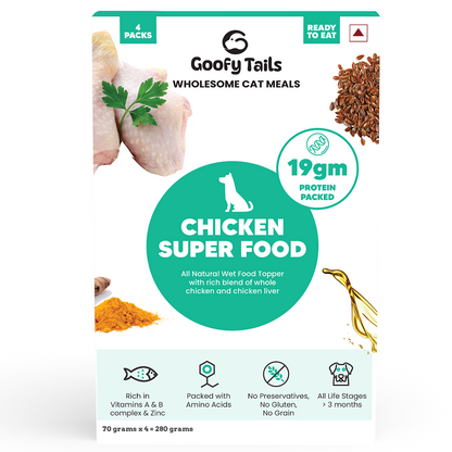 Goofy Tails Chicken Super Food Topper for Dogs & Puppies