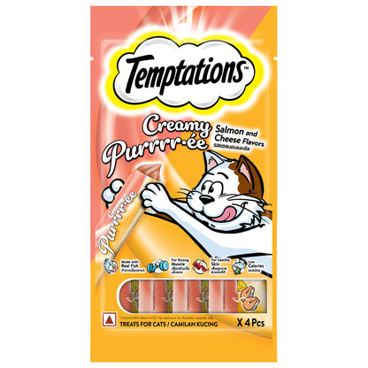Sheba Tuna and Prawn Melty, Chicken and Tuna Creamy and Salmon and Cheese Creamy Combo Cat