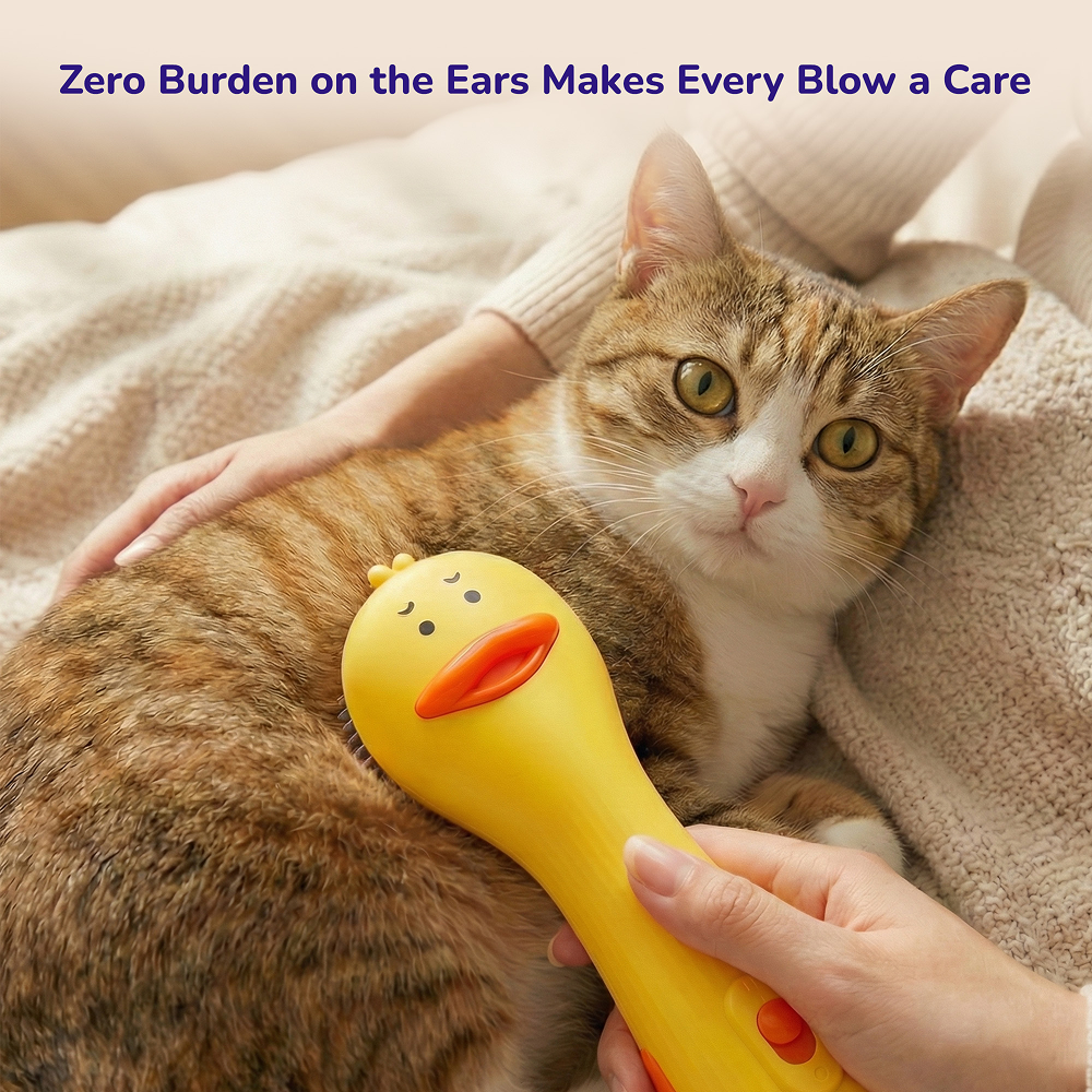 Petverse 2 in 1 Hair Drying & Hair Brush for Dogs & Cats