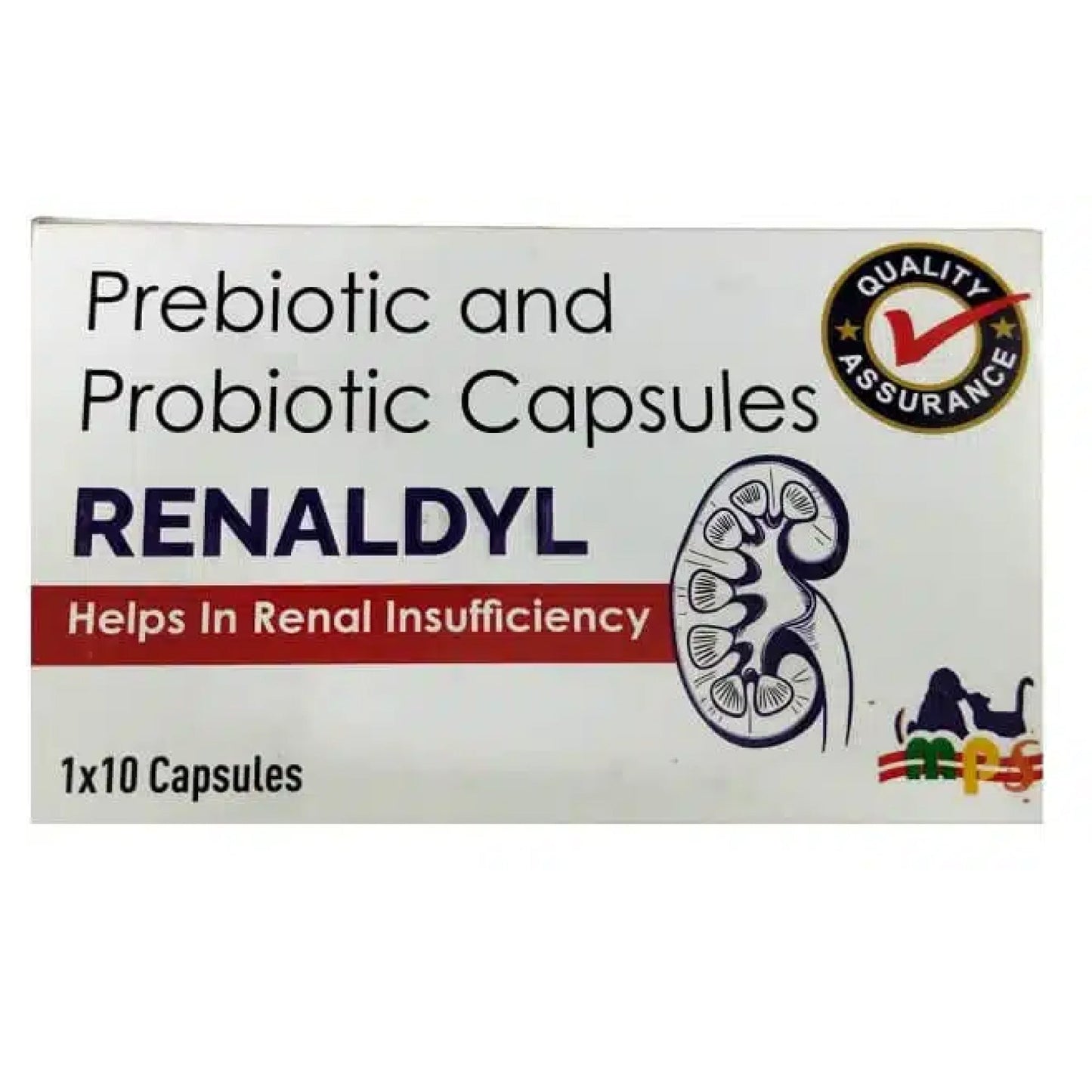 MPS Renaldyl Capsules Prebiotic & Probiotic Supplement for Dogs and Cats