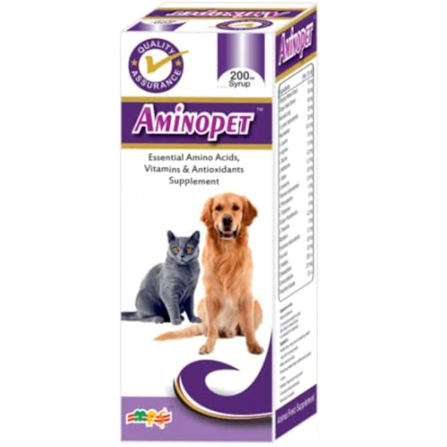 MPS Aminopet Syrup Nutritional Supplement for Dogs and Cats