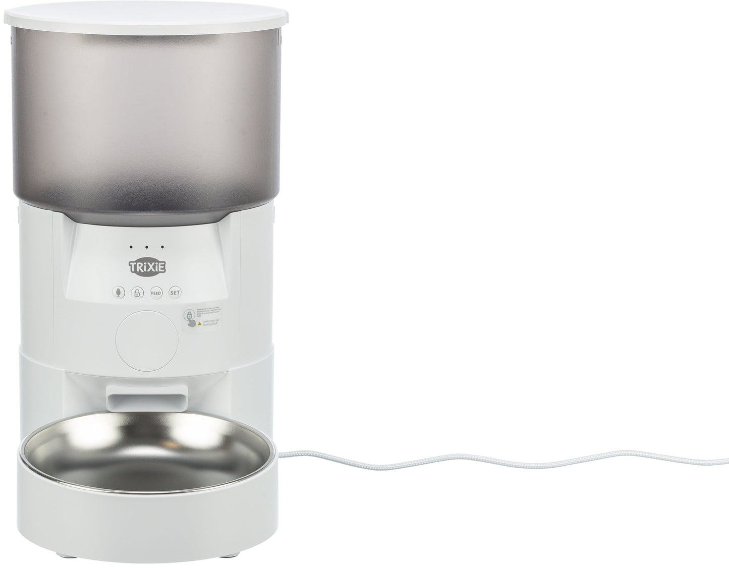 Trixie TX S Smart Automatic Food Dispenser for Dogs and Cats (White)