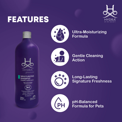 Hydra Groomers Champu Hidratante Moisturizing Shampoo for Cats & Dogs