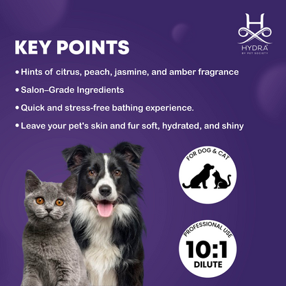 Hydra Groomers Oatmeal Extract Odor Neutralizing Shampoo for Cats & Dogs