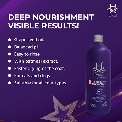 Hydra Groomers Oatmeal Moisturizing Conditioner for Cats & Dogs