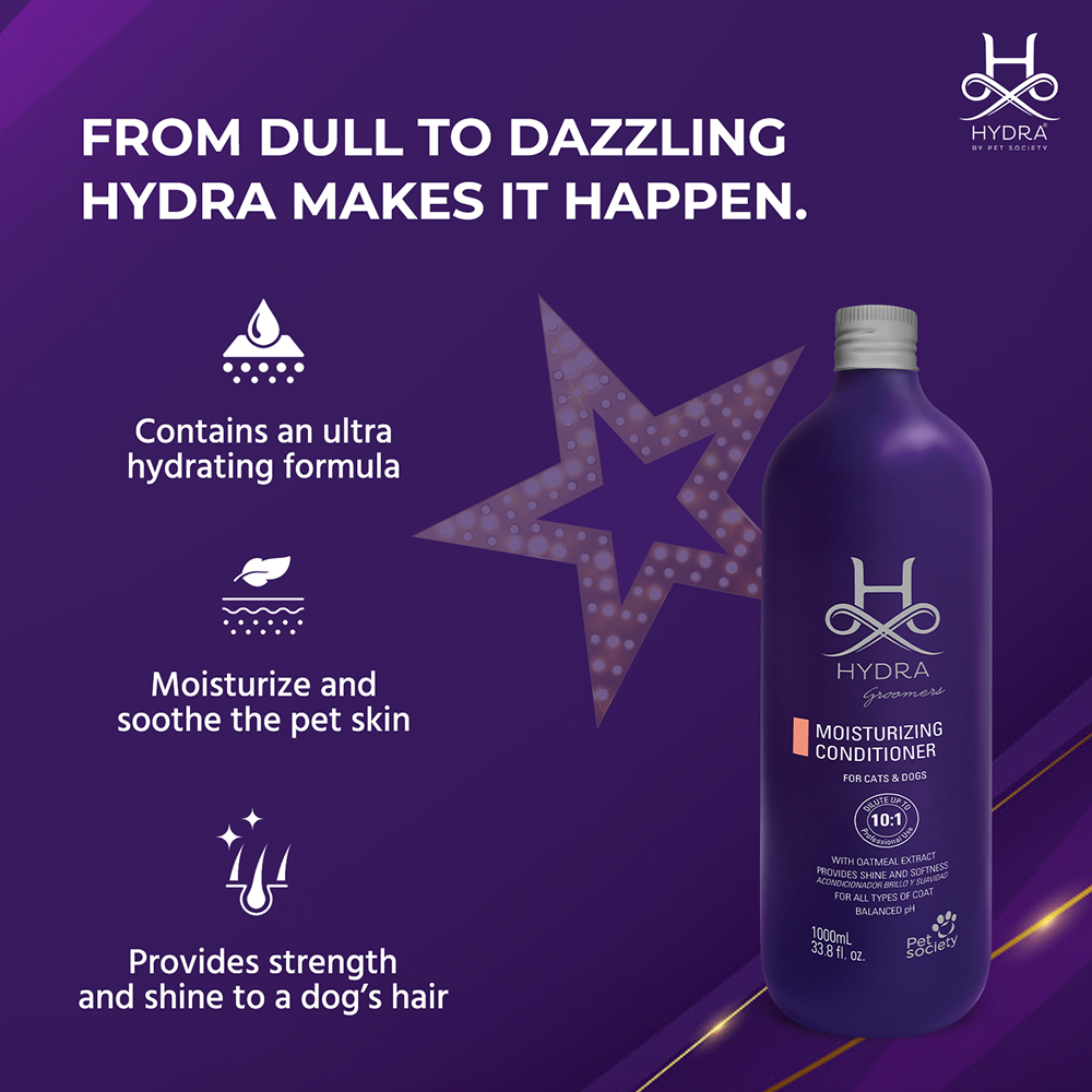 Hydra Groomers Oatmeal Moisturizing Conditioner for Cats & Dogs